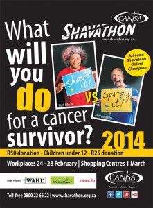 CANSA Shavathon 2014