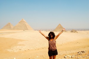 Lee Cairncross at the GREAT PYRAMIDS